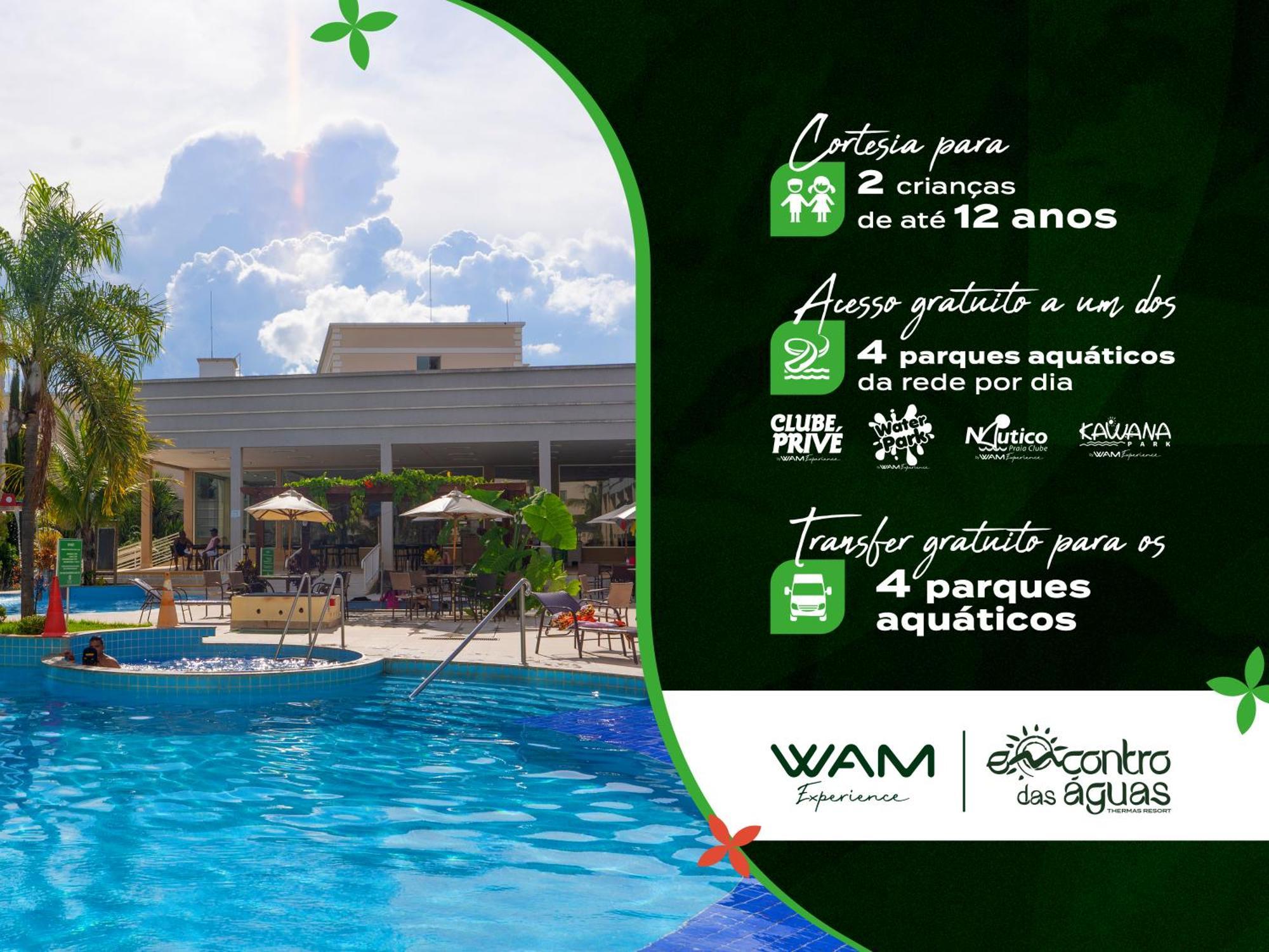Encontro Das Aguas Thermas Resort By Wam Experience Caldas Novas Exterior photo